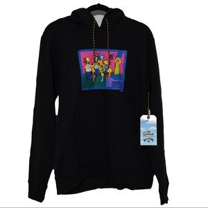 Billabong The Simpsons Couch Gag Pullover Hoodie Men’s Black